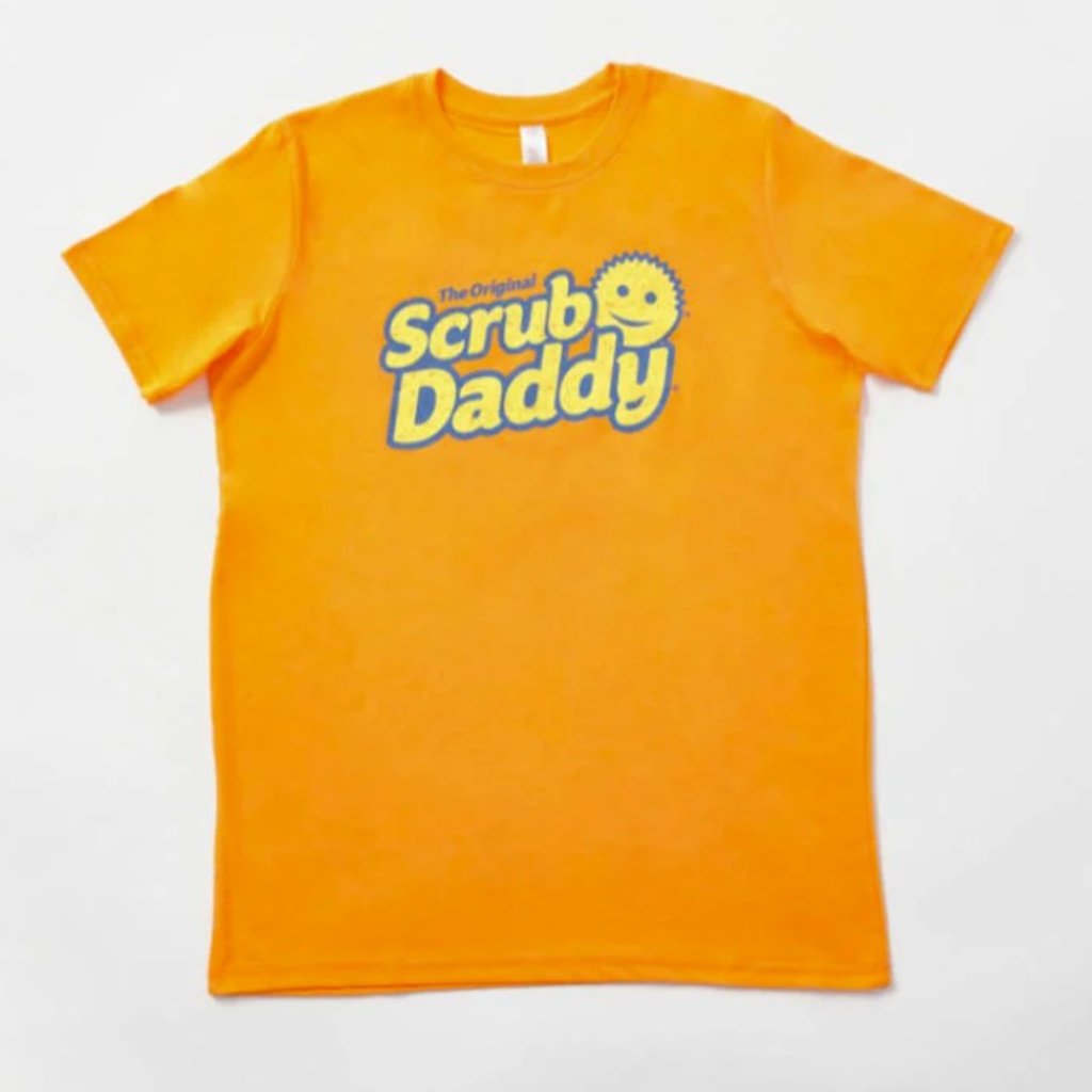 Brand New Scrub Daddy Orange TShirt Size L